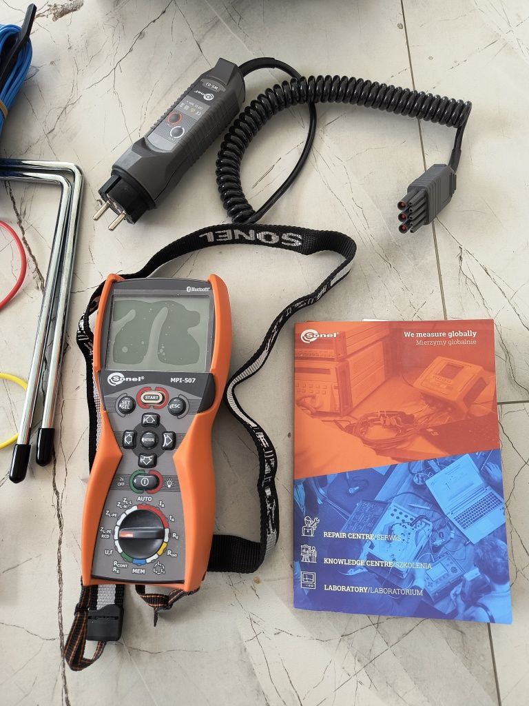 Miernik instalacji elektrycznych Sonel mpi 507 jak nowy