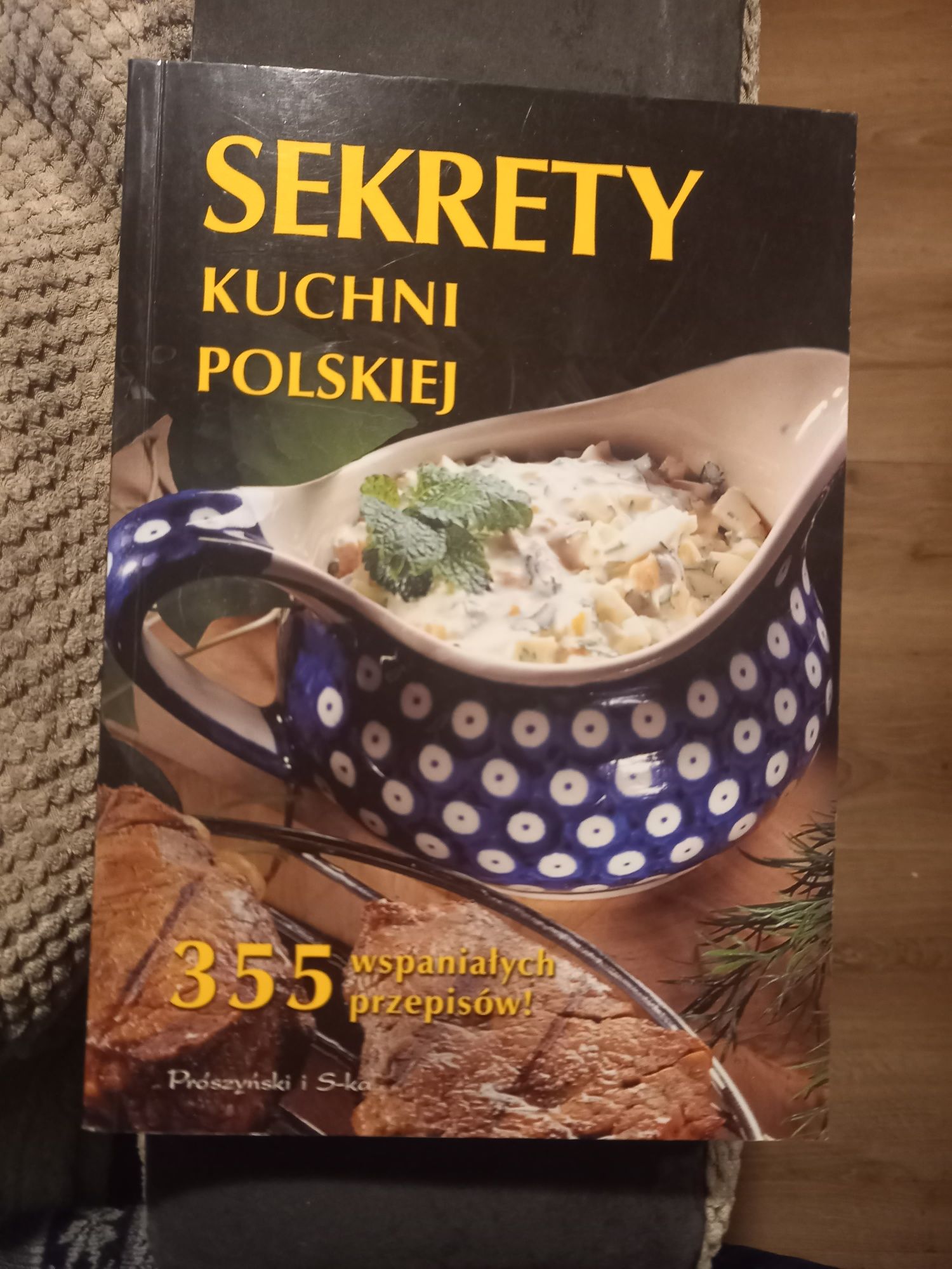 Ksiazka kucharska Sekrety kuchni polskiej