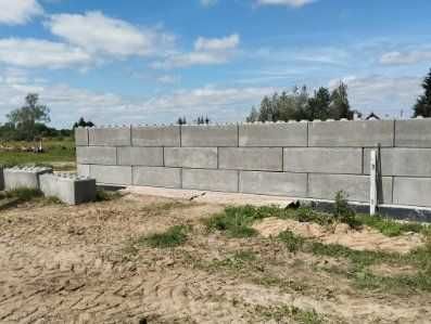 Ściana mur BLOK oporowy betonowy LEGO KLOCEK 60/120/180/240CM / 60 CM