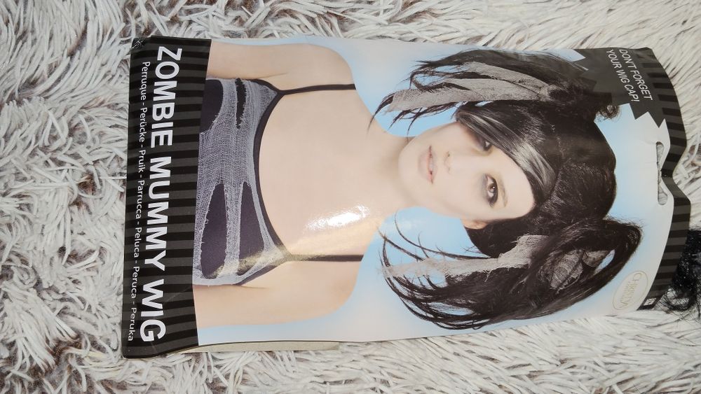 Peruka na Halloween Zombie