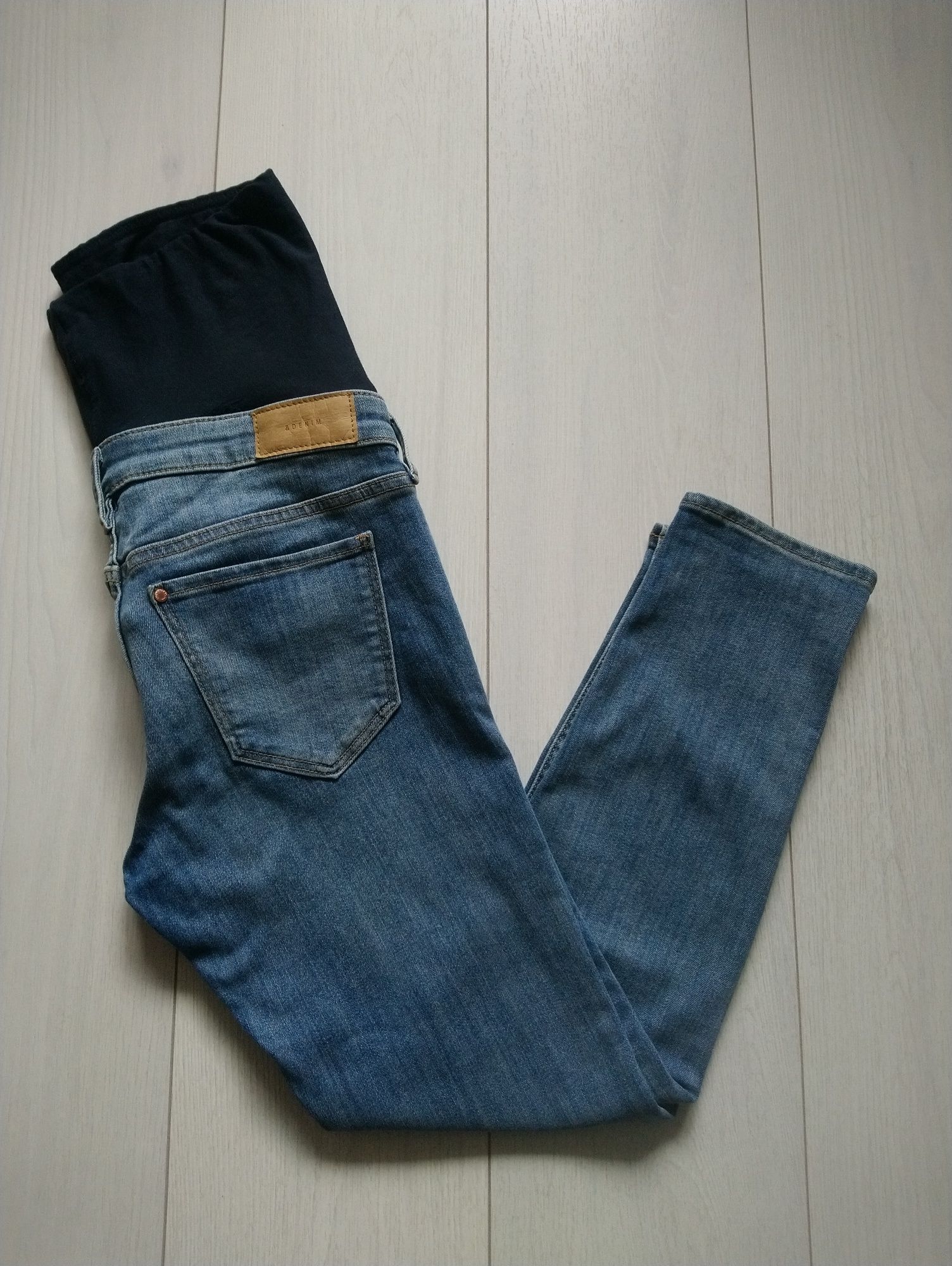 Джинси для вагітних М розмір Skinny Ankle High Rib