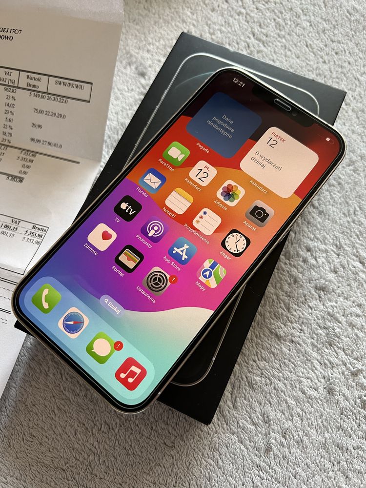 iPhone 12 Pro Max * 128GB * Bez Blokad * Faktura zakupu