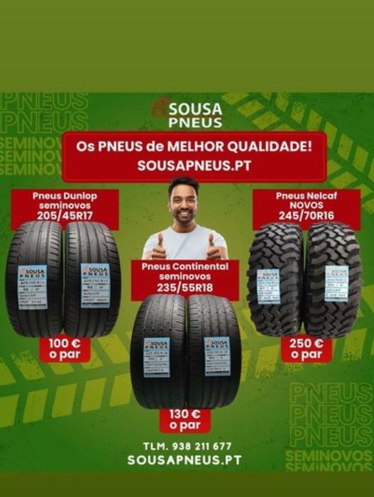 10.000 pneus em Stock Baratos Oferta da entrega em todo o pais