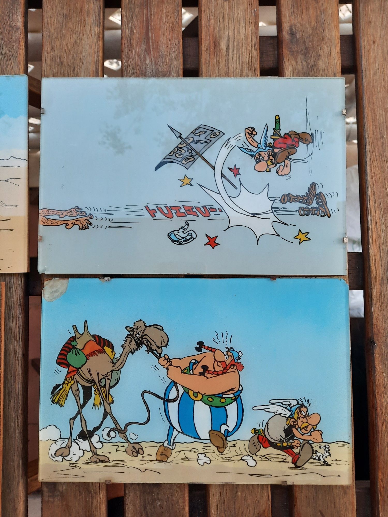 Quadros Astérix e Obélix - Vintage