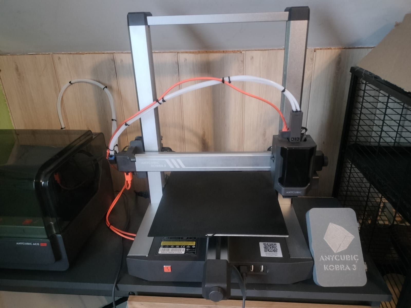 Drukarka  3d anycubic kobra 3 combo