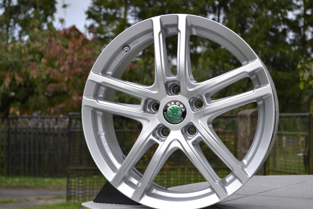 Alufelgi 5x112 Skoda 17 Cali stan bardzo dobry