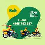 Ativação Uber Eats e Bolt food