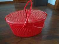 Koszyk plastikowy piknik
