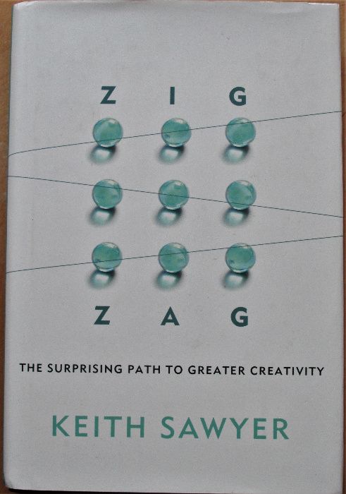Livro - ZIG ZAG, Keith Sawer - a criatividade os negócios, novo