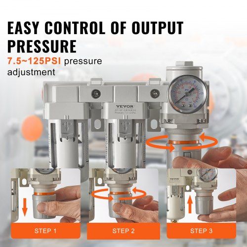 Regulador de filtro de compressor de ar , separador de água de compres