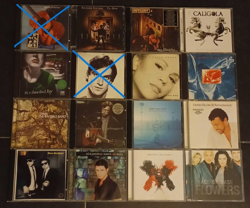 112 CDs de Pop/Rock, Alternative Rock, Hip Hop (desde 2,0€)