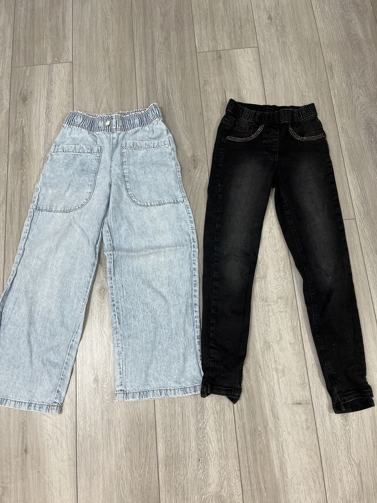 Jeansy Zara Coccodrillo 140 jak nowe