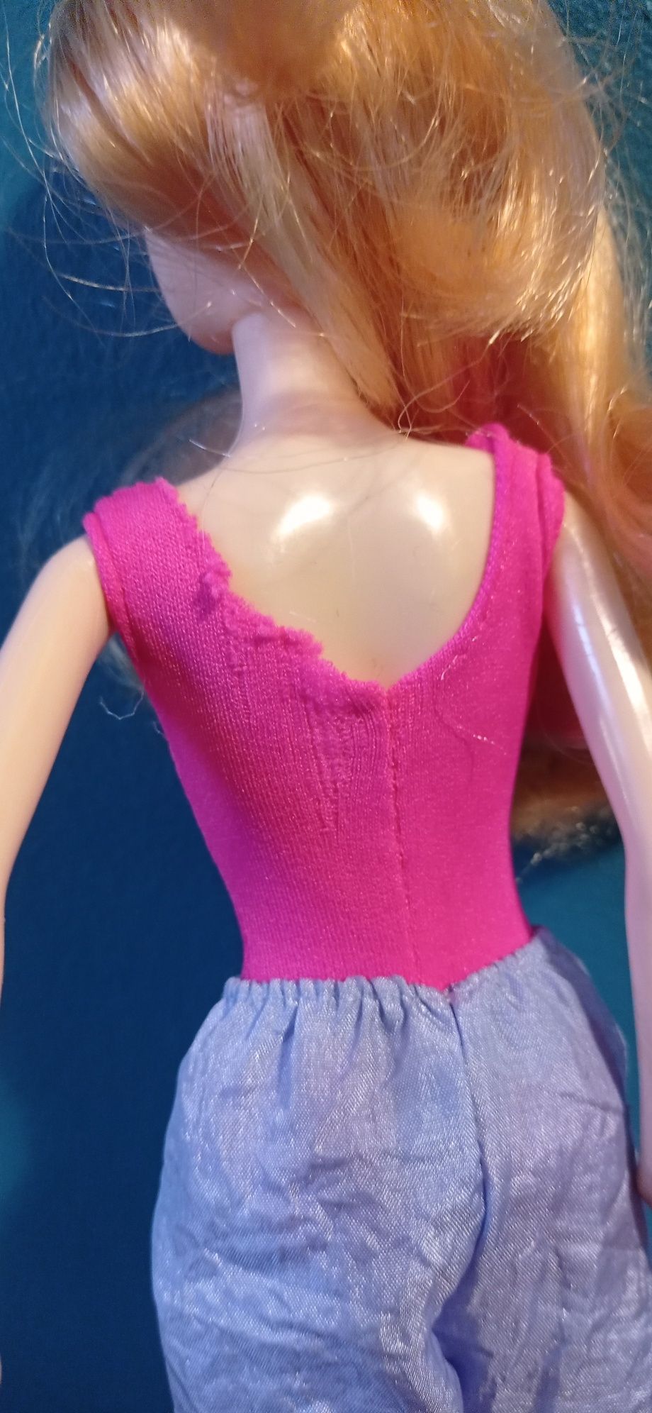 Vintage zestaw ubranek dla lalek typu modowego Barbie dres kreszowy