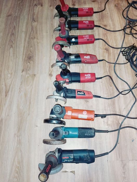 Szlifierki sprawne po 130