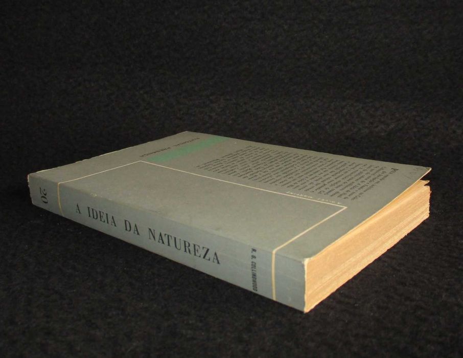 Livro A Ideia da Natureza R. G. Collingwood