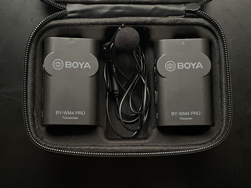 Microfone lapela BOYA WM4-Pro
