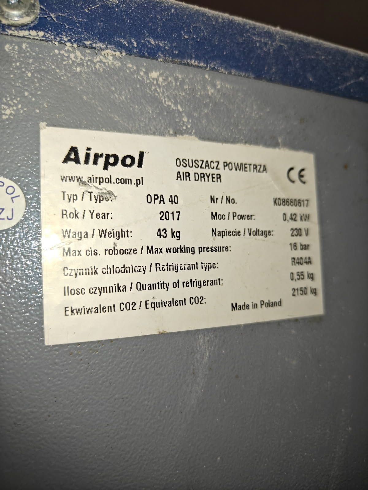 Kompresor śrubowy i agregat fogo 48 kw
