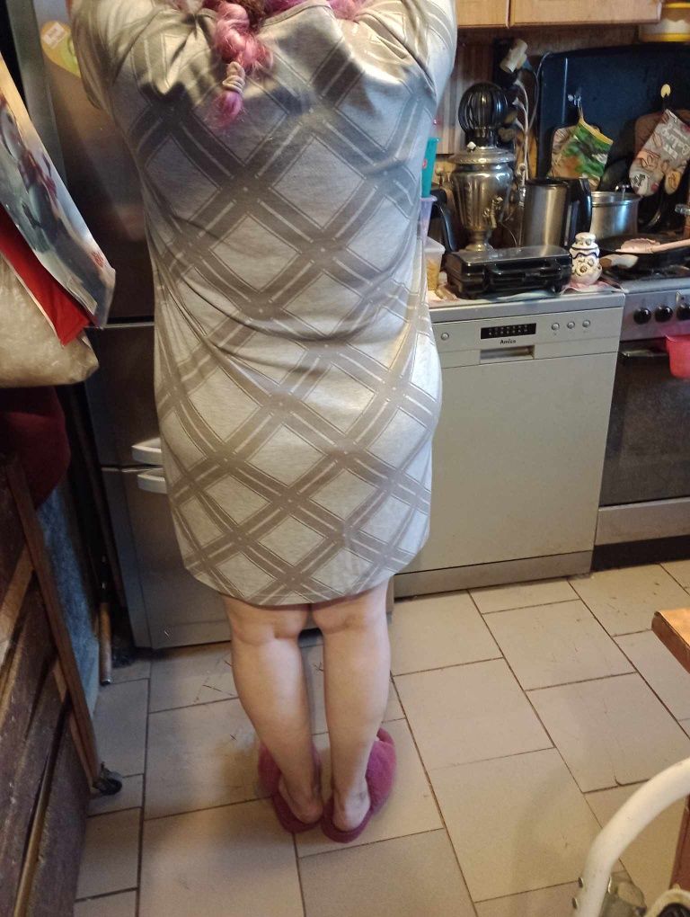 Sukienka w kratę
