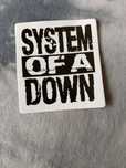 Naklejka alternative rock metal music system od a down
