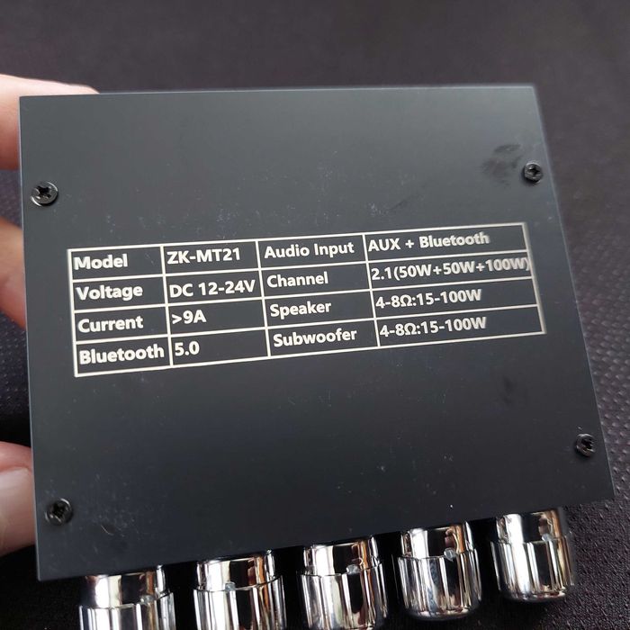 Wuzhi Audio Крутой усилитель звука на системе 2.1 сабвуфер на 200 Ват