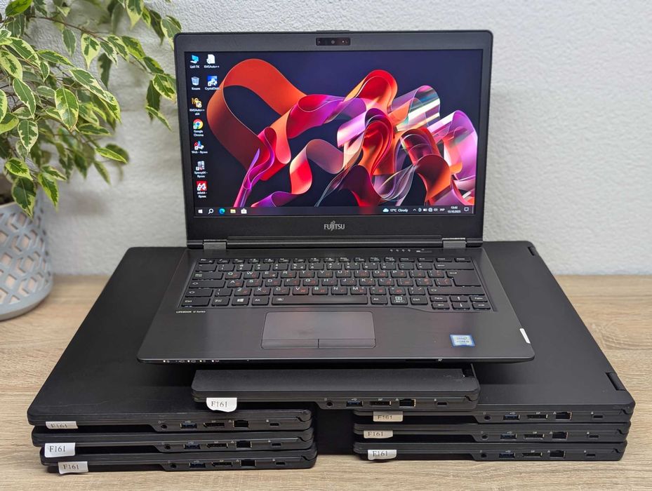 ОПТ Ноутбук Б/В Fujitsu U747; i5-6200U/8Gb/256Gb (F161)