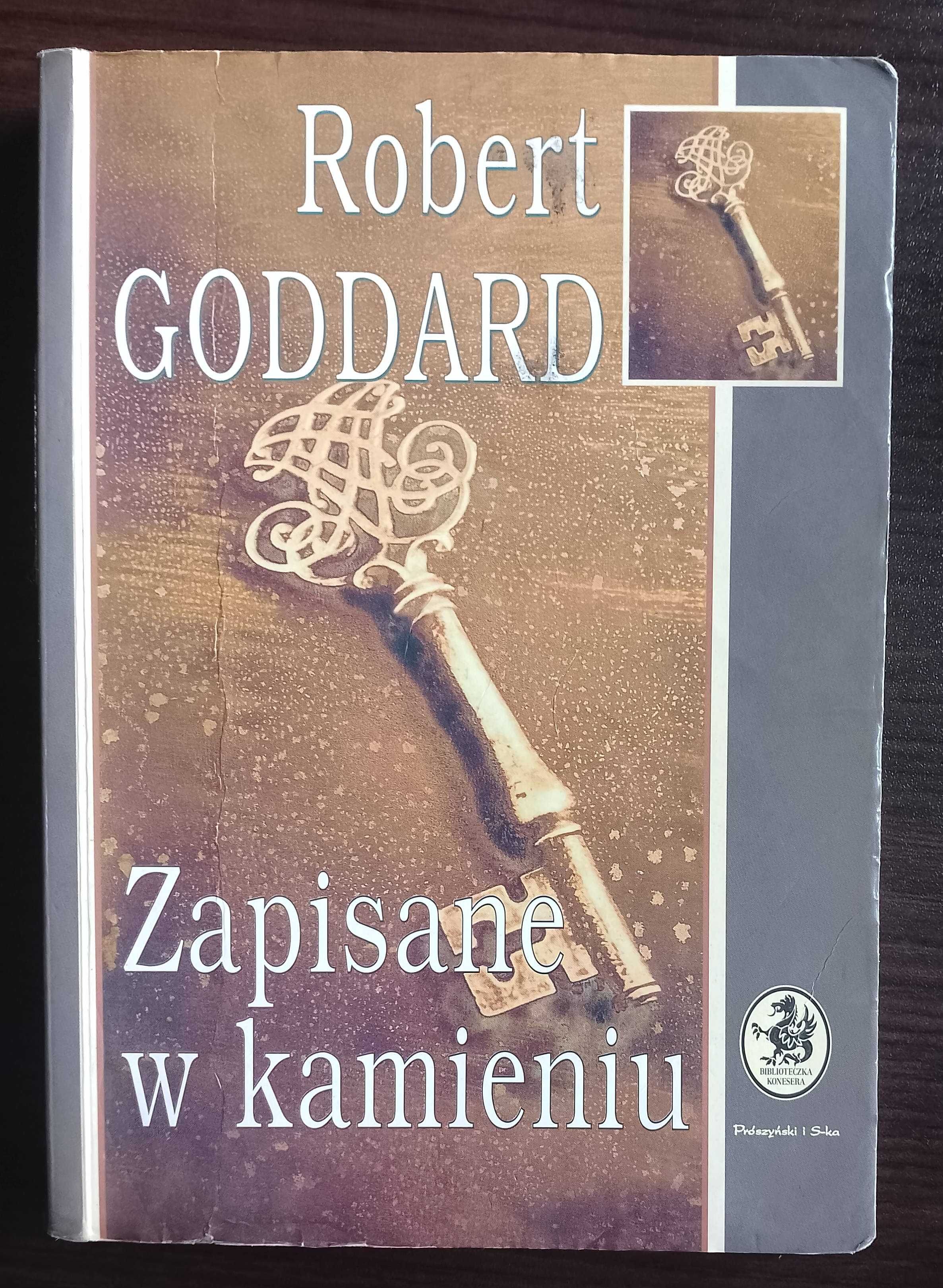 Książka "Zapisane w kamieniu" Robert Goddard