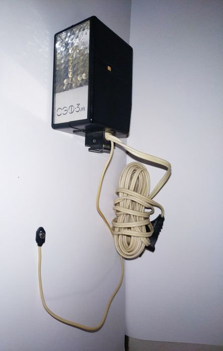 Фотовспышка СЭФ - 3 м. Вспышка для фотоаппарата