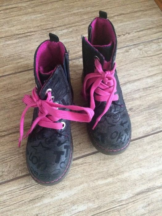 Buty na zimę dziewczęce Tom Taylor r.27 jak nowe