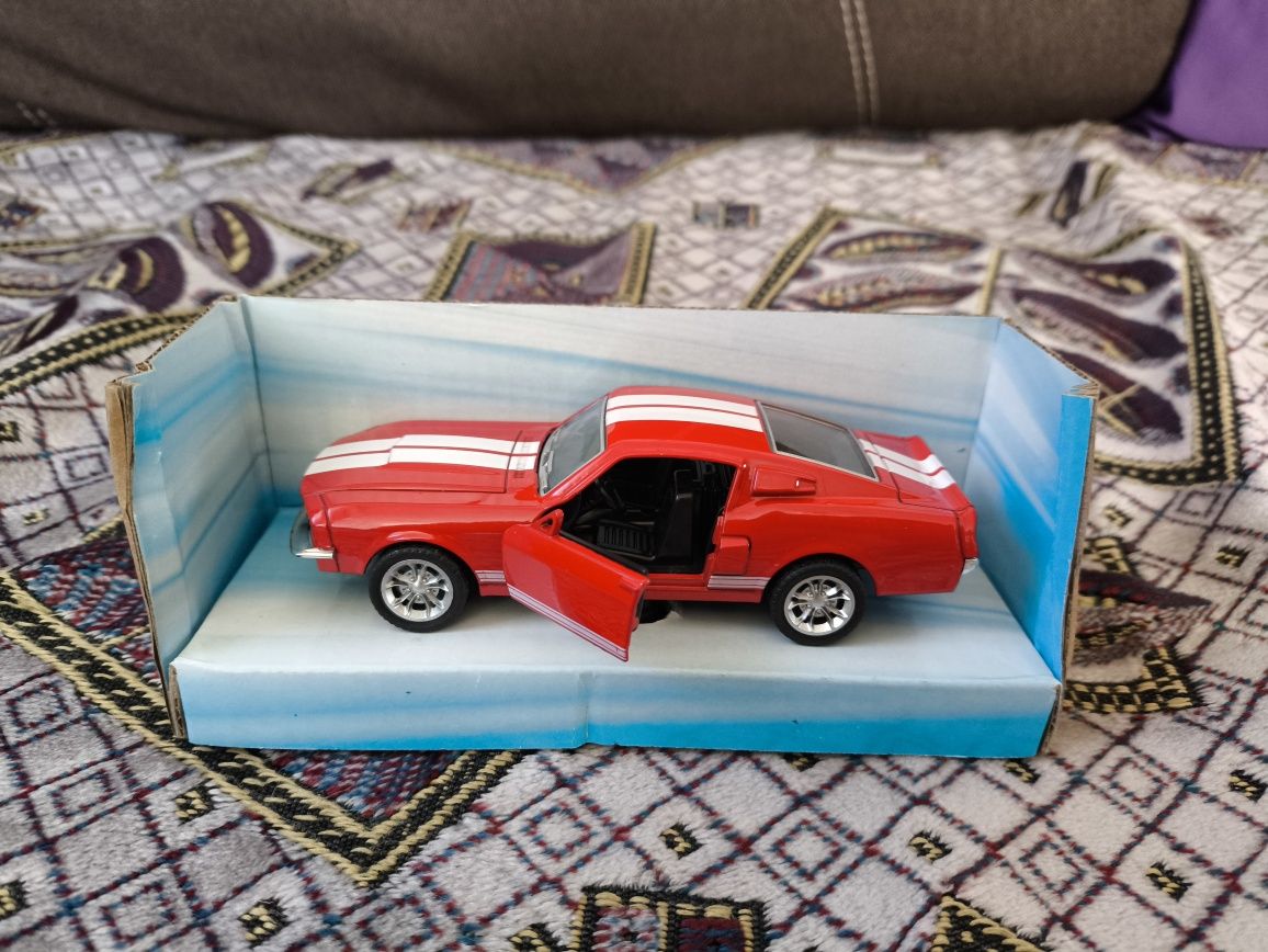 Машинка Ford Mustang GT 1967 GT500,Форд Мустанг,Металлическая