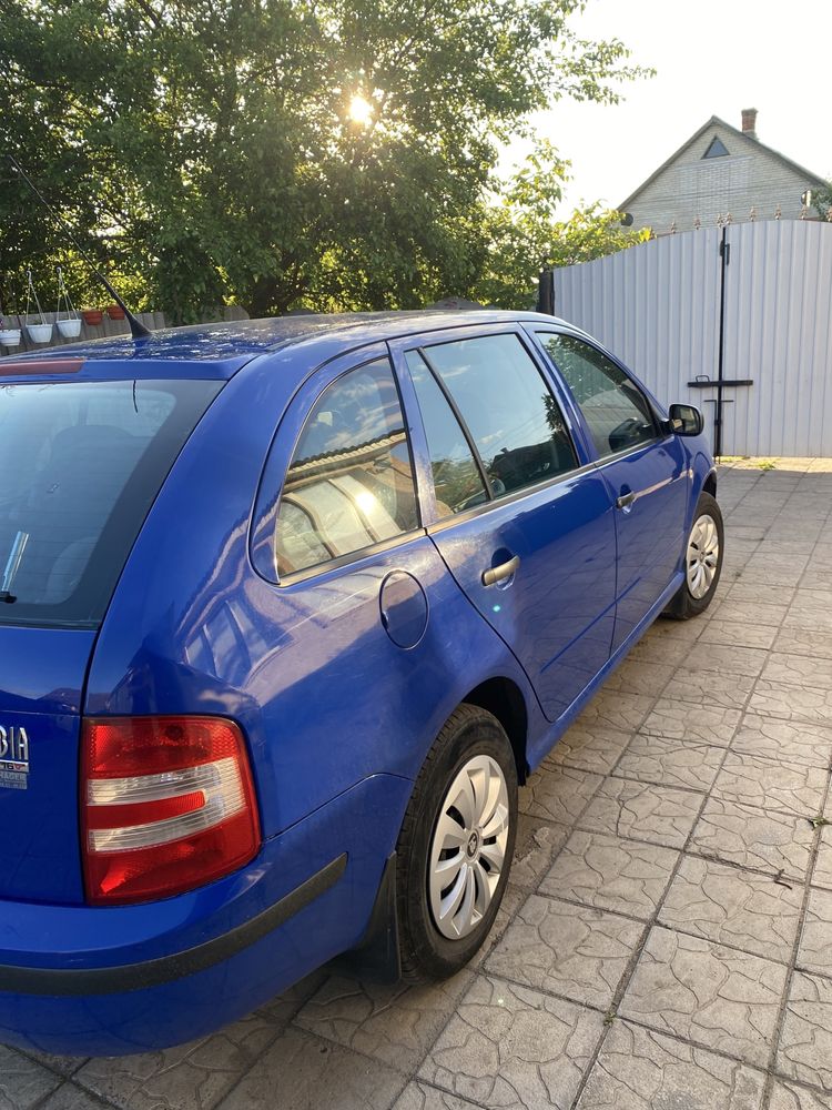 Skoda fabia 1,4 bud 80 л.с г/б 2006/08