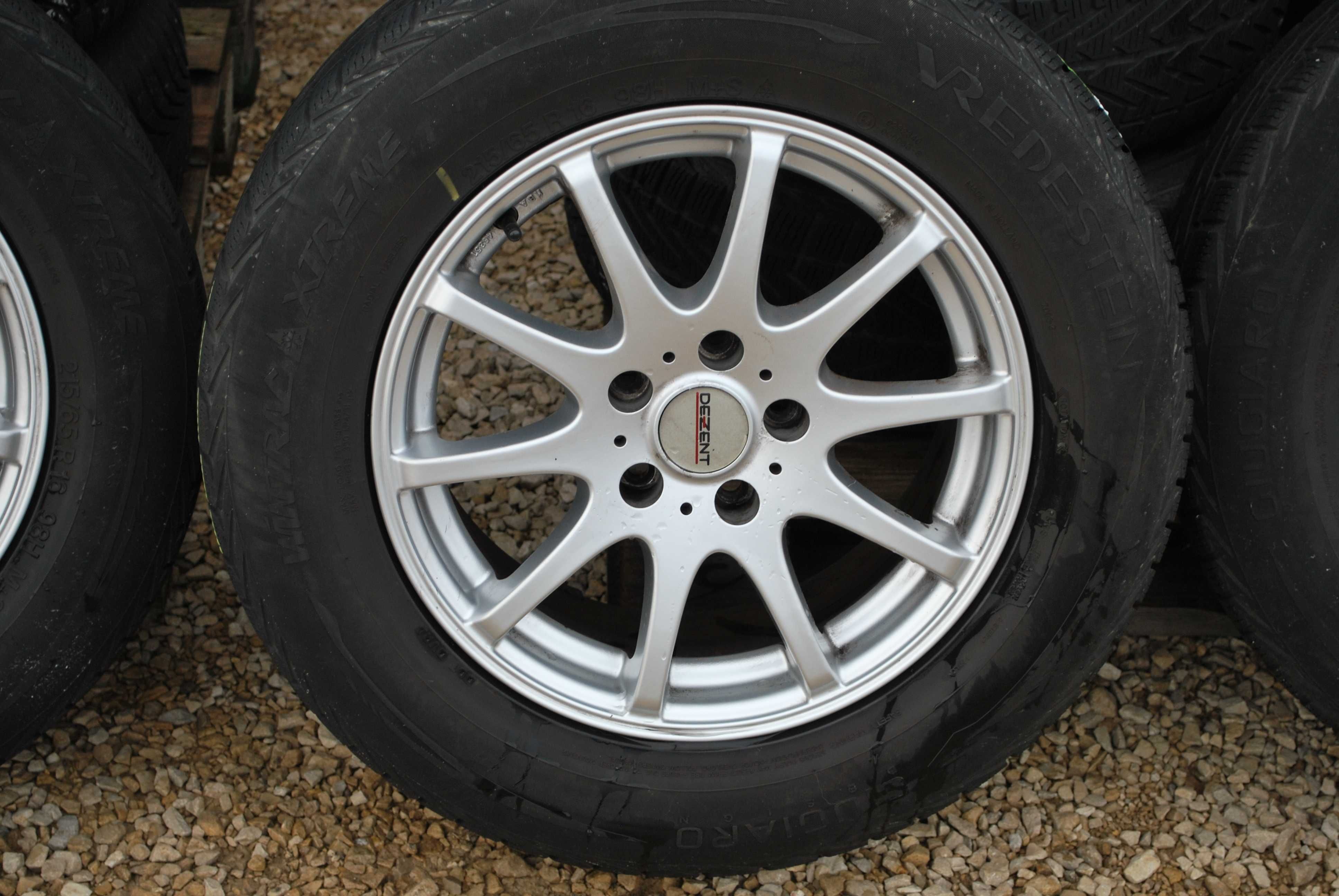 Koła 215/65/R16 5x112 Alufelgi + opony zimowe VW Sharan Tiguan