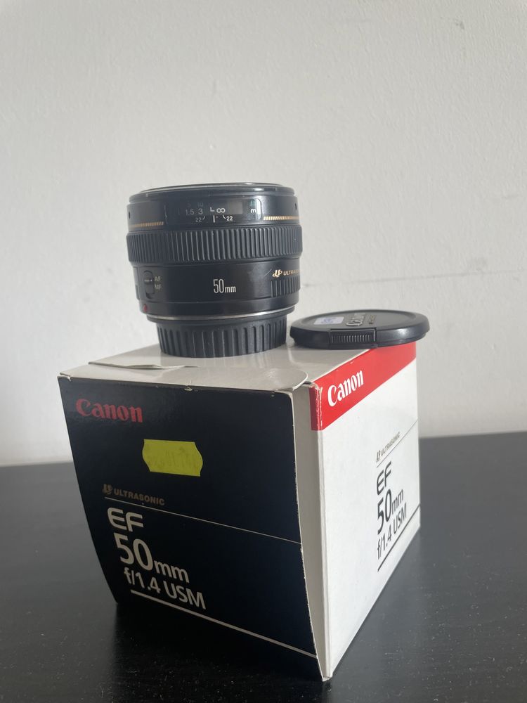 Canon Eos lente 50mm f/1.4