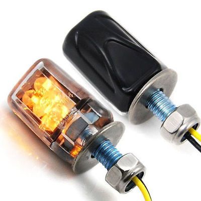 Piscas Led Super pequenos Mota Café Racer Scrambler Universais