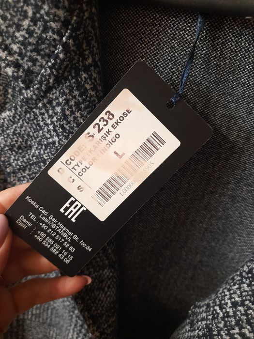 Трикотажний чоловічий піджак новий 48-50р