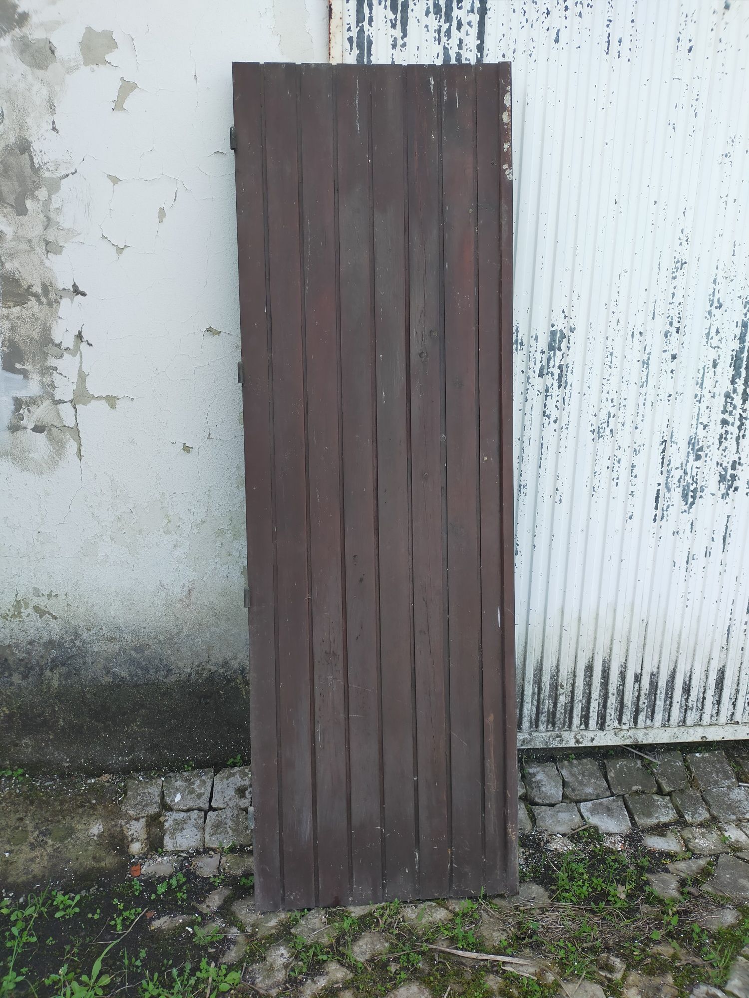9 Portadas de madeira maciça antiga