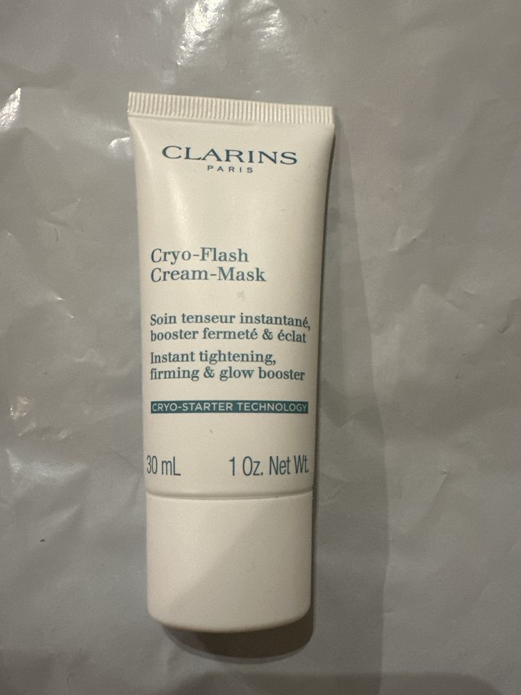 Clarins cryo-flash mask maseczka ujedrniajaca 30 ml