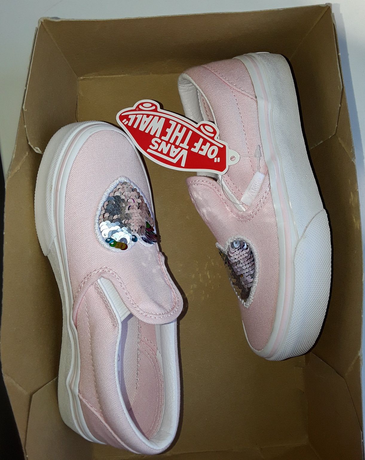 Новые детские кеды для девочек Vans Classic Slip-On 28p. оригинал