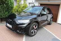 Audi Q5 S-LINE,BANG,MATRIX,Wentyl.skóry,BLACK,Prestige,HAK,Pełny Serwis-ASO