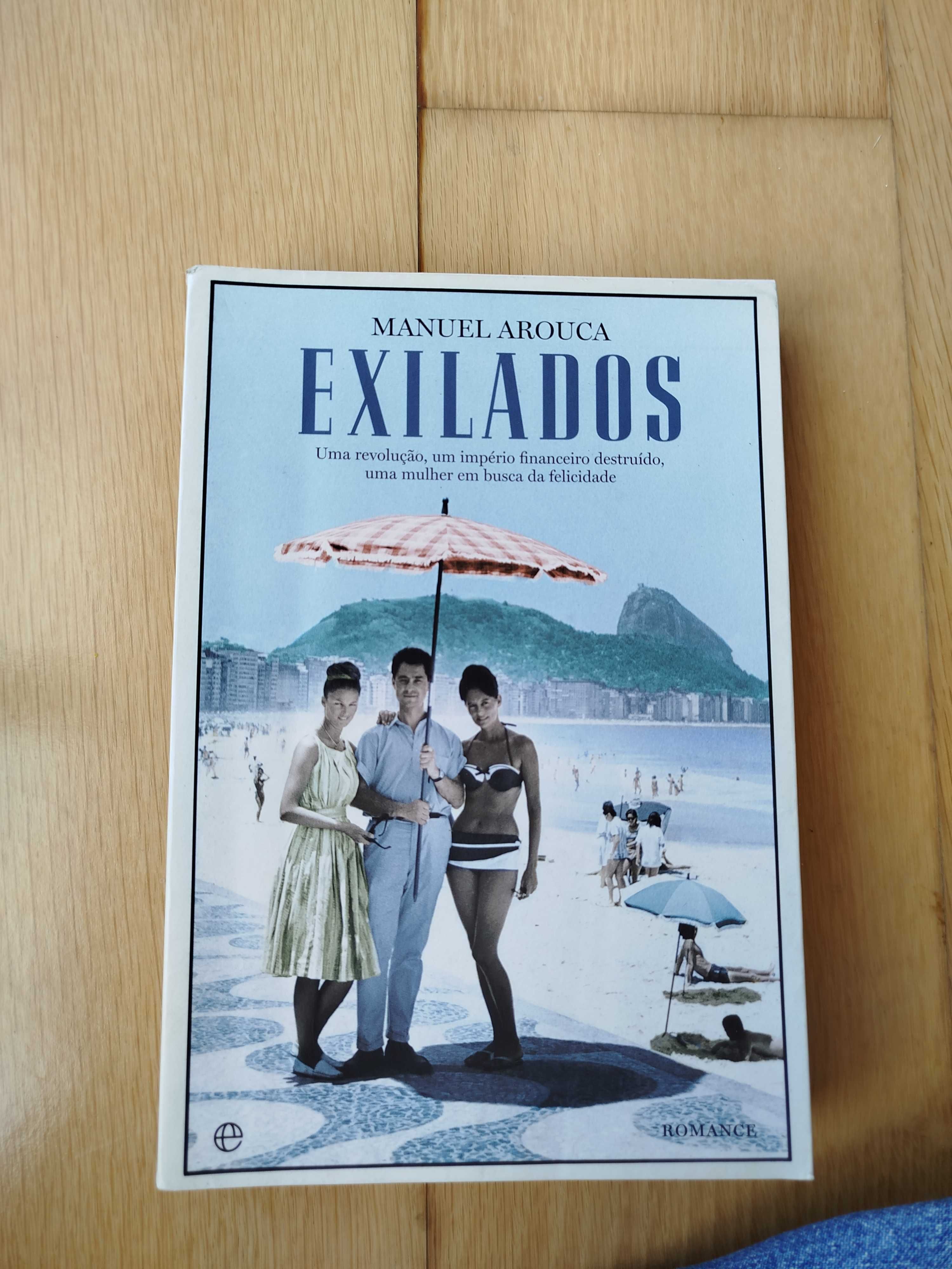 Livro Exilados, de Manuel Arouca
