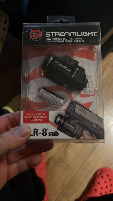 Tlr8 sub 500lm latarka laser streamlight
