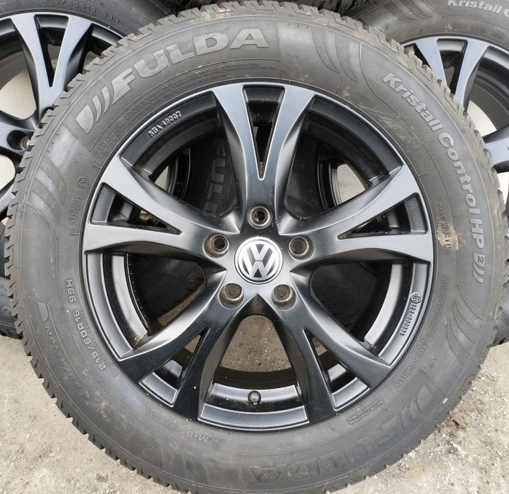 Felgi z oponami zimowymi VW Passat Sharan T-Roc 6,5x16 ET42 5x112
