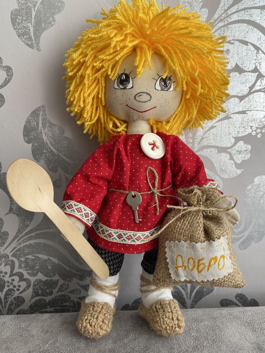 Домовичок, лялька ручної роботи