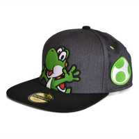 Кепка Super Mario - Yoshi Snapback сіра