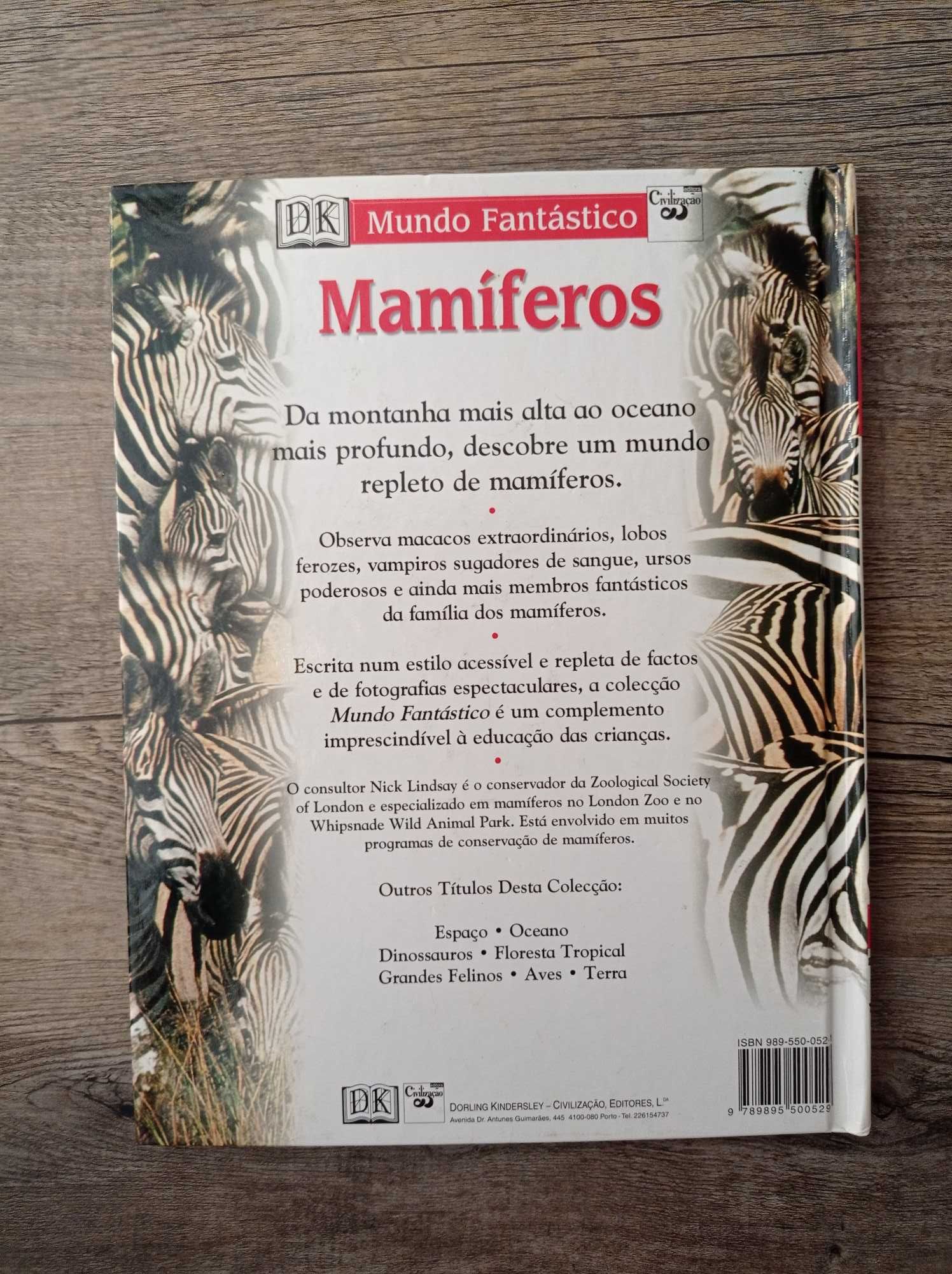 Livro Mundo Fantástico - Mamíferos