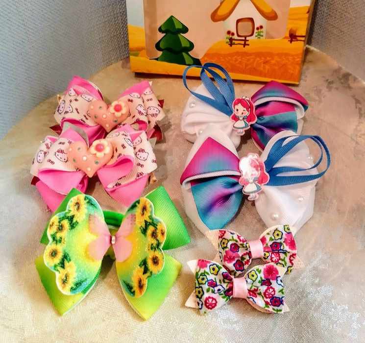 Бантики, заколки, подарунки - 350грн, 200 грн.