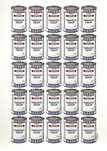 Banksy soup can poster