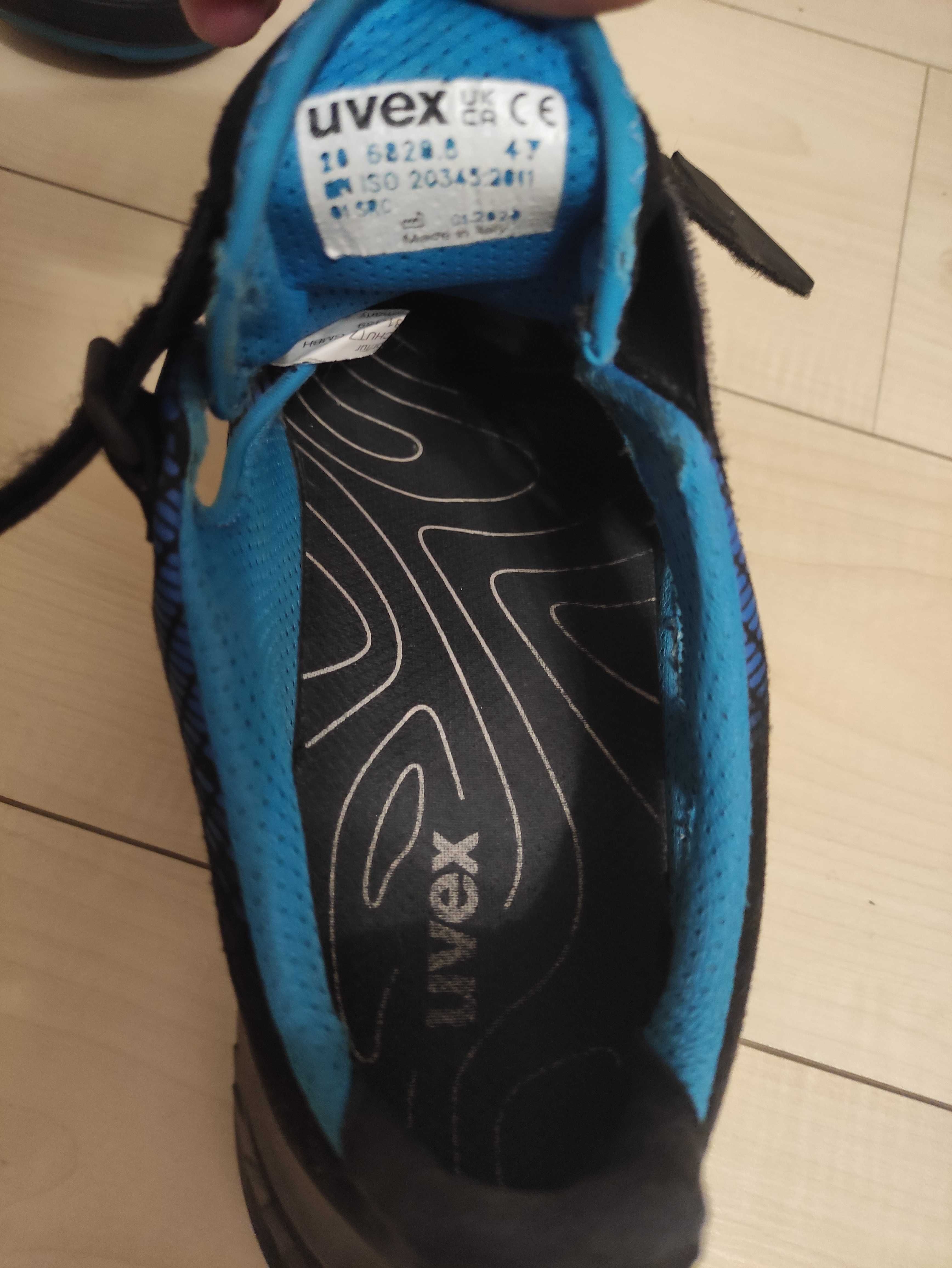 Sandały buty robocze Uvex S1 SRC ESD 6828.8 47 31 cm bdb