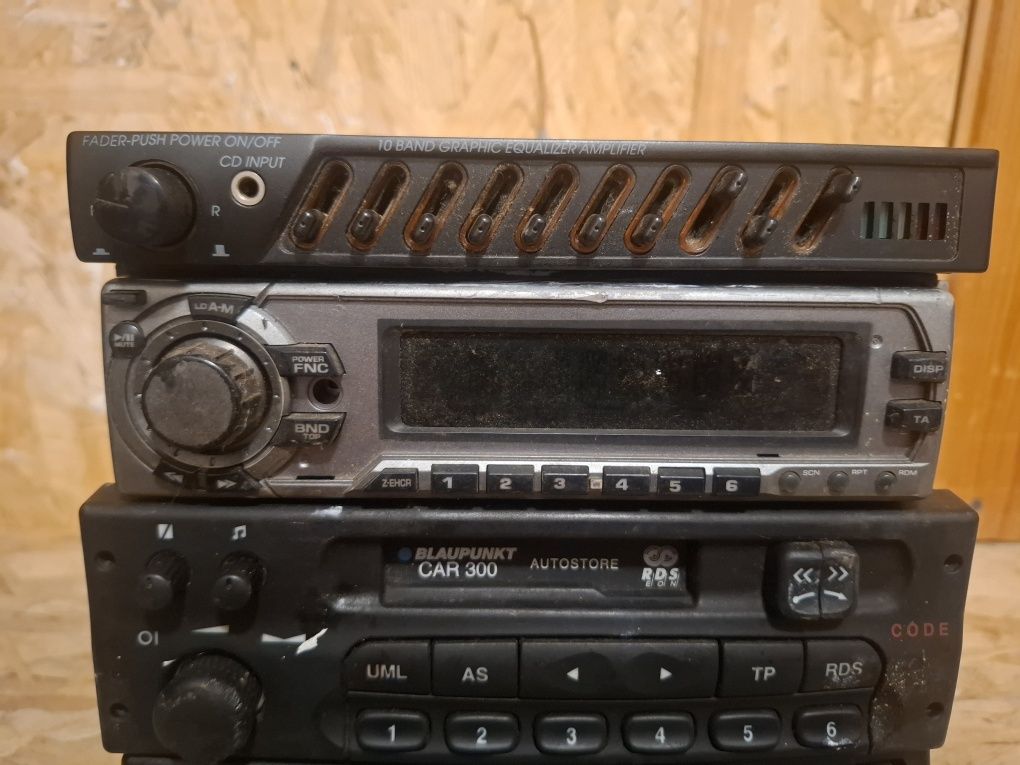 Equalizer audio + radia Blaupunkt sprzet audio