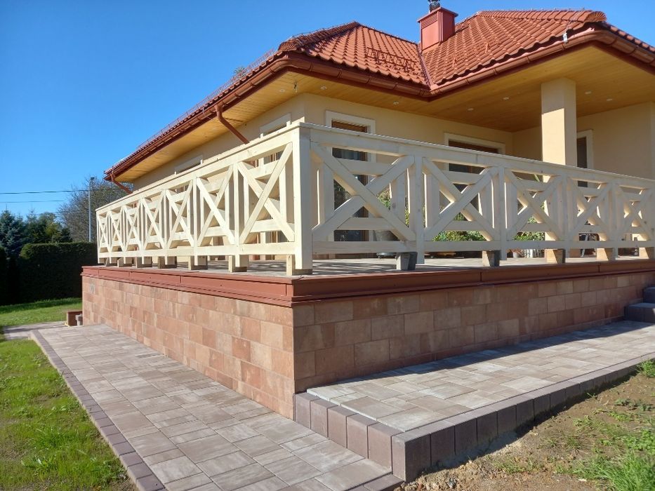 Balustrady drewniane