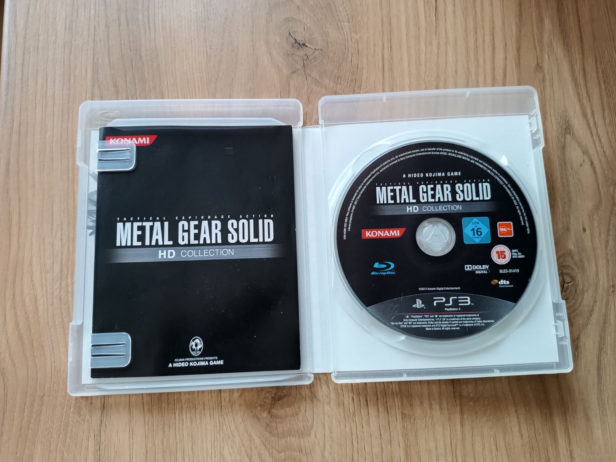 Metal Gear Solid HD Collection Playstation 3